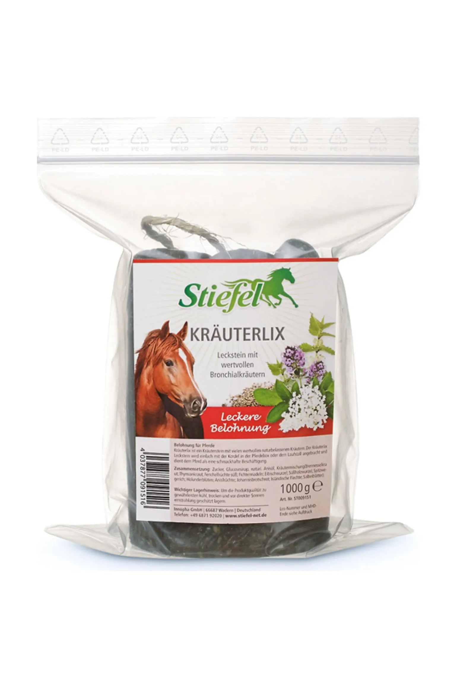 Kräuterlix Leckstein, 1kg