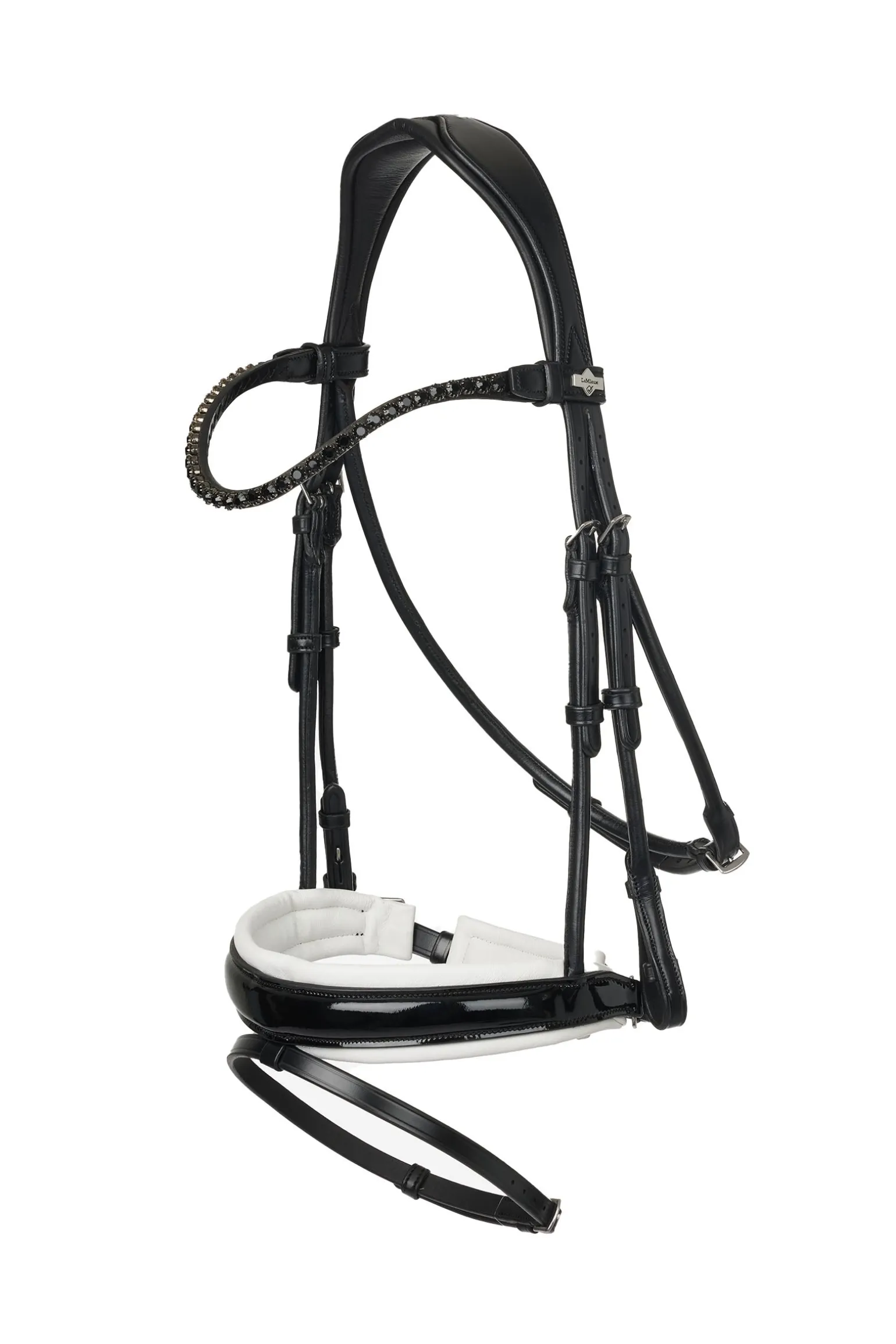 Kudos Dressurtrense aus Lackleder