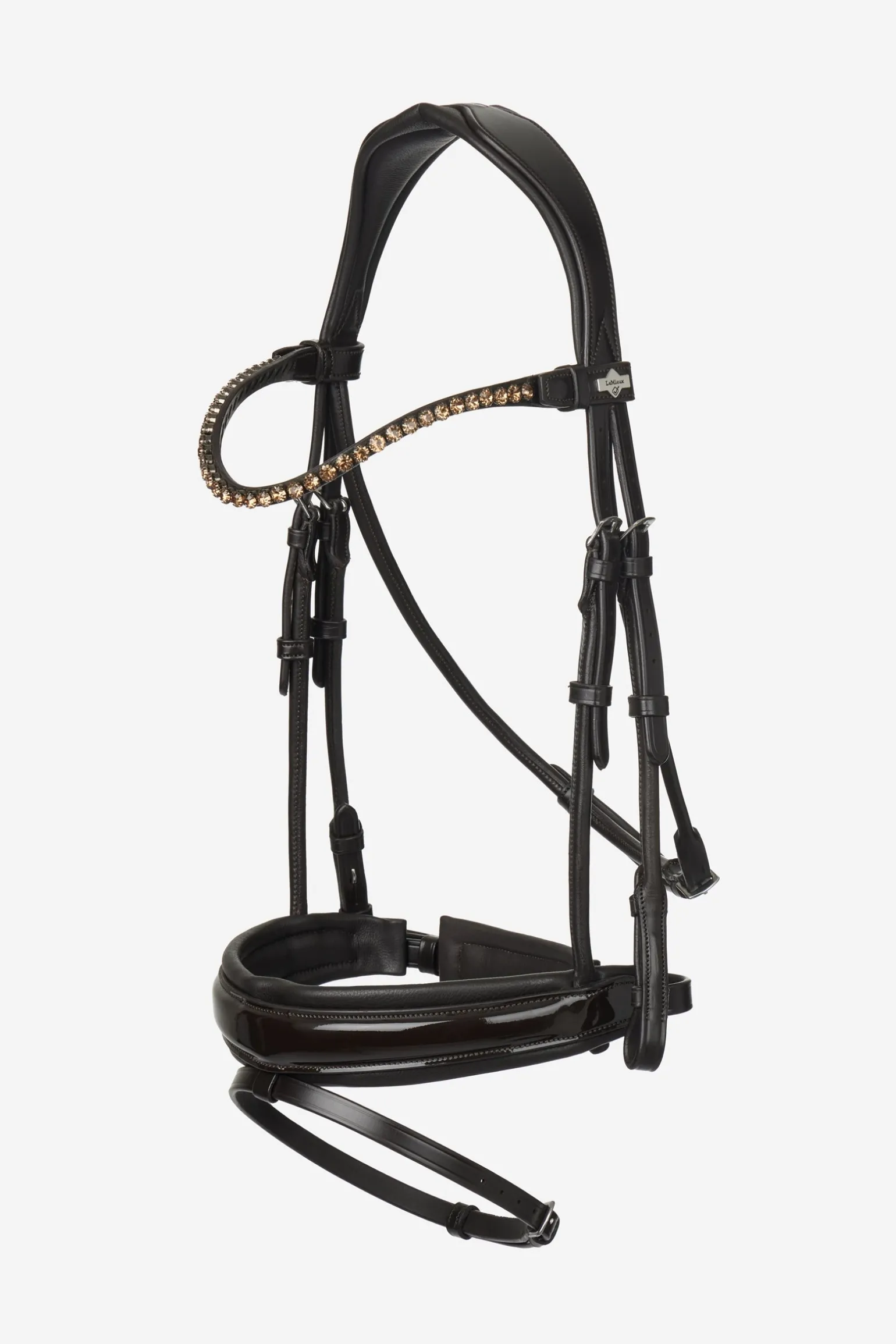 Kudos Dressurtrense aus Lackleder