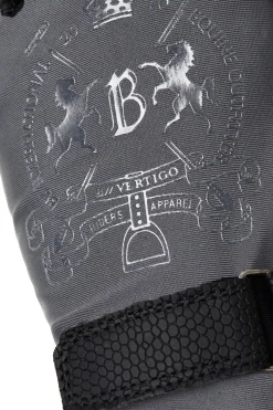 Laia Damen Reithandschuhe mit Logo Print