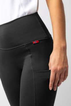 Lara Damen Reitleggings mit Vollbesatz mit hohem Bund