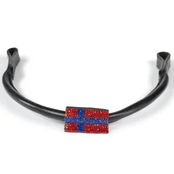 Leder Flag Stirnriemen