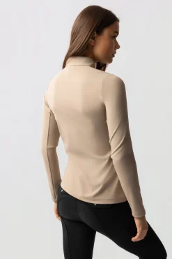 Lilian Damen Trainingsshirt mit langen Ärmeln