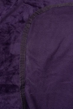 Lincoln Fleecedecke mit Kunstfellkragen