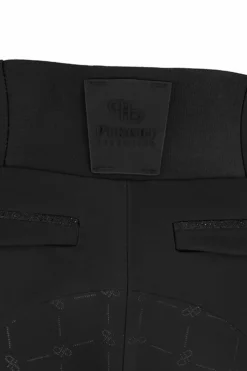 Linett SD Damen Winterreitleggings mit hoher Taille