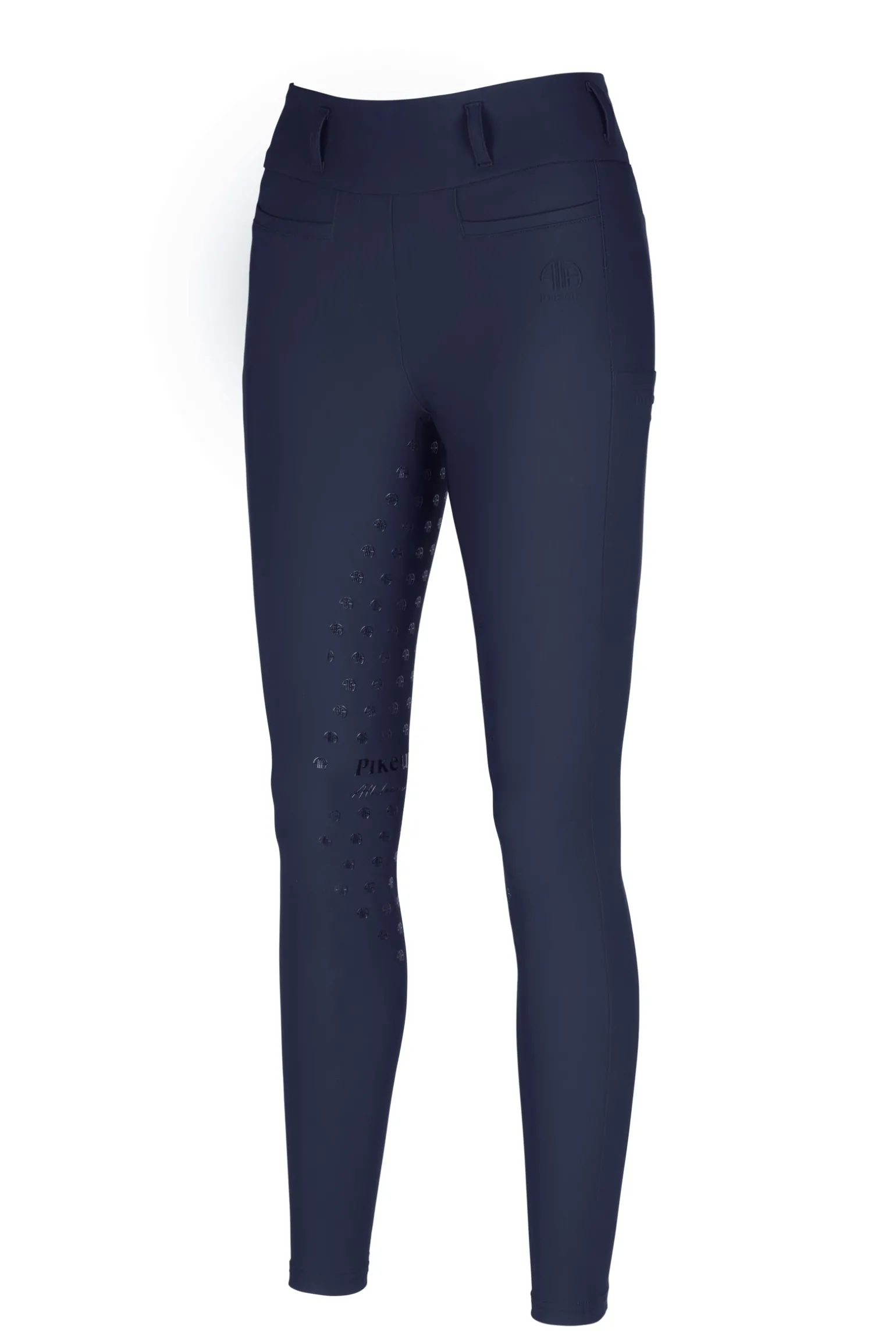 Linnett Damen nahtlose Vollbesatzreitleggings mit hohem Bund