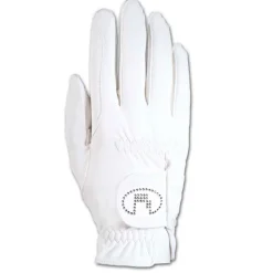 Lisboa Reithandschuhe für Damen Roeck Grip mit Swarovski Kristallen