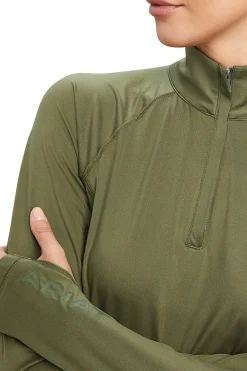 Lowell 2.0 Damen 1/4 Zip Longsleeve Shirt