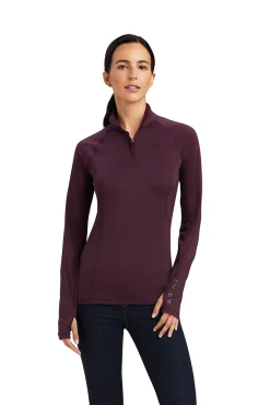 Lowell 2.0 Damen 1/4 Zip Longsleeve Shirt