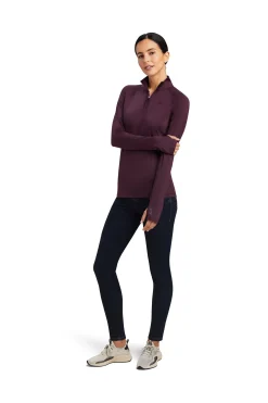 Lowell 2.0 Damen 1/4 Zip Longsleeve Shirt