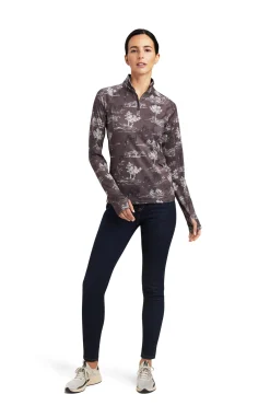 Lowell 2.0 Damen 1/4 Zip Longsleeve Shirt