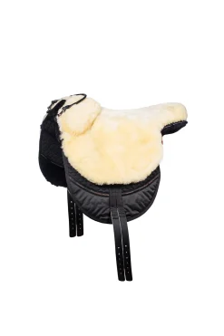 Macon Extra Lammfellreitkissen mit Pauschen, L