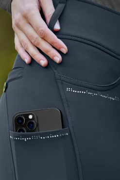 Mathilda Glam Damen High-Waist Reithose