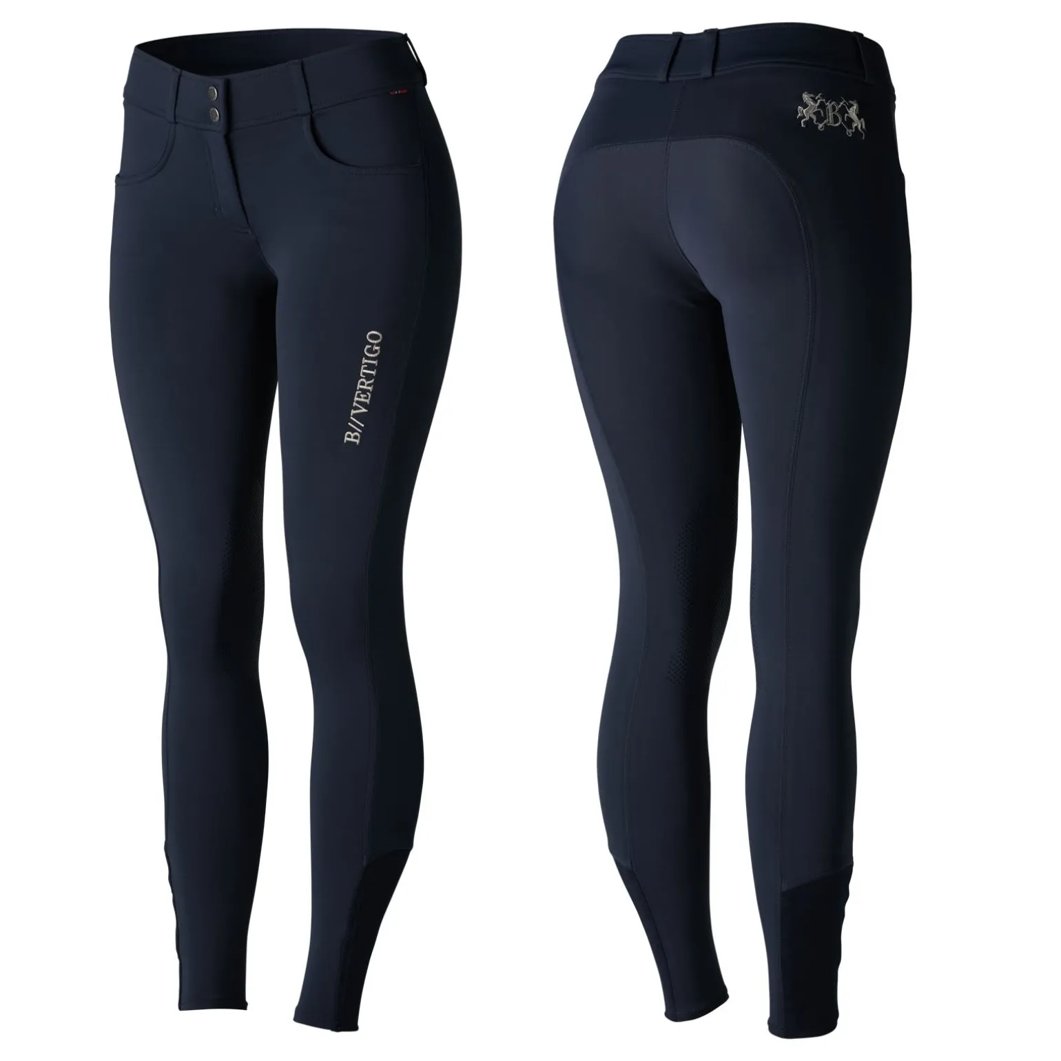 Meghan Damen Reithose mit Kniebesatz und Silikon Grip