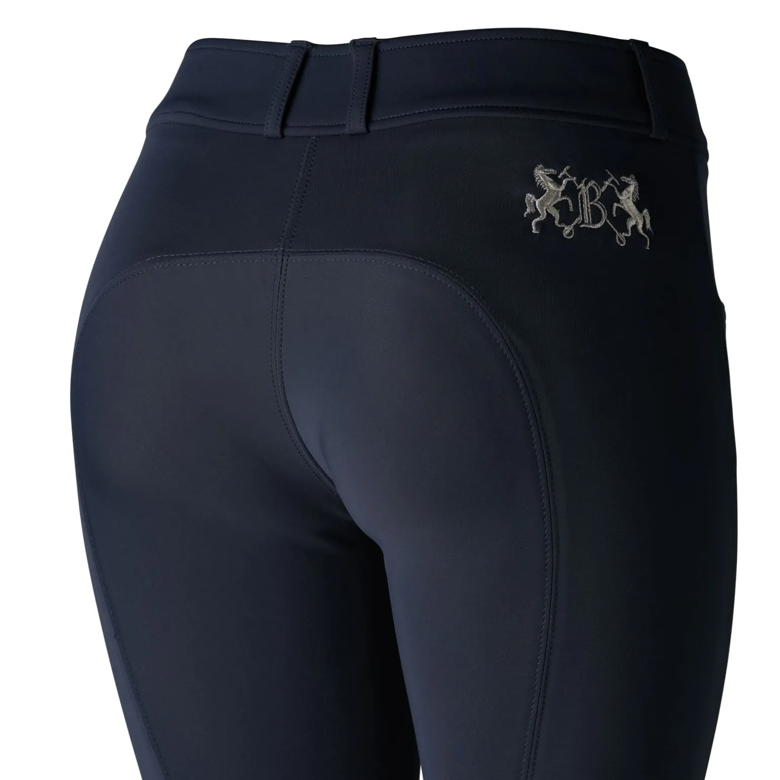 Meghan Damen Reithose mit Kniebesatz und Silikon Grip