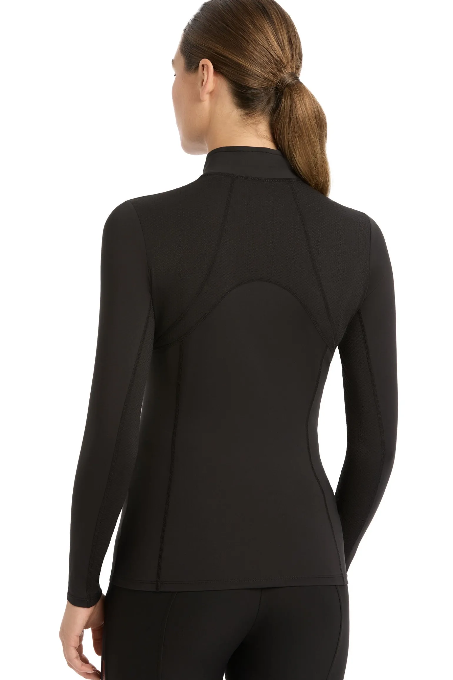 Mia langärmliges Funktionsshirt mit Mesh