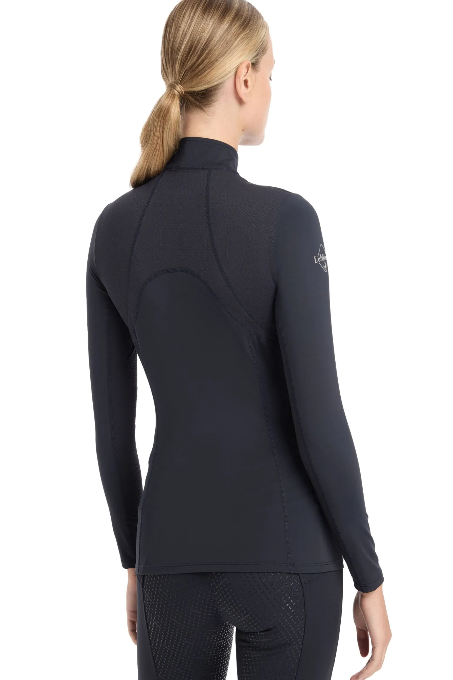 Mia langärmliges Funktionsshirt mit Mesh