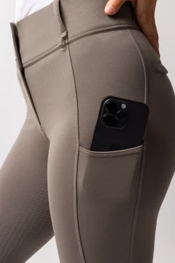 Mira Damen Reithose mit Vollbesatz und hohem Bund