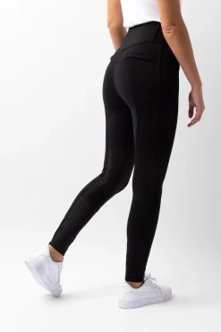 Mira Damen Reithose mit Vollbesatz und hohem Bund