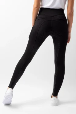 Mira Damen Reithose mit Vollbesatz und hohem Bund
