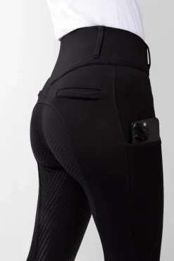 Mira Damen Reithose mit Vollbesatz und hohem Bund