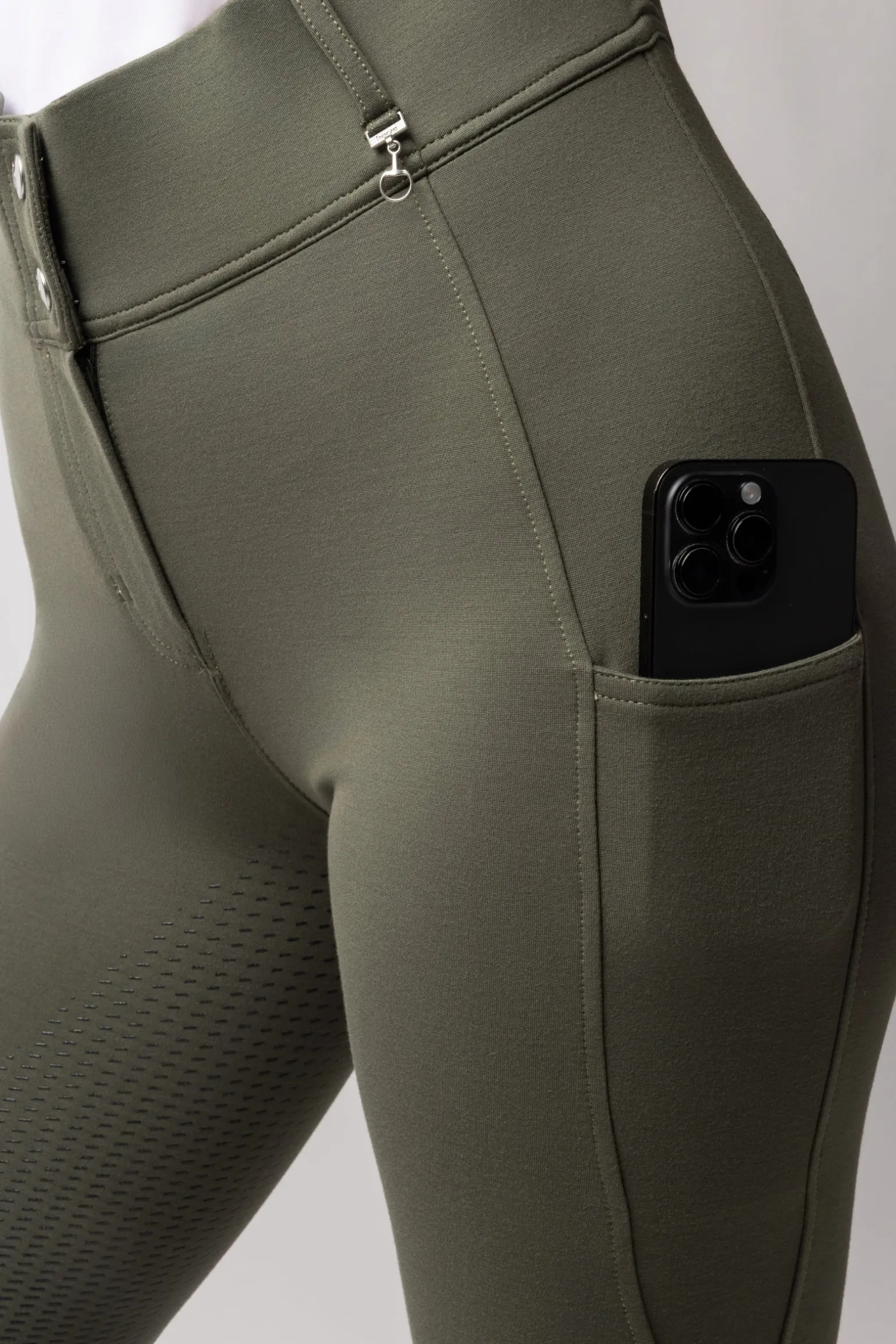 Mira Damen Reithose mit Vollbesatz und hohem Bund