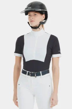 Monica Damen-Kurzarmshirt