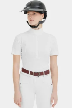 Monica Damen-Kurzarmshirt