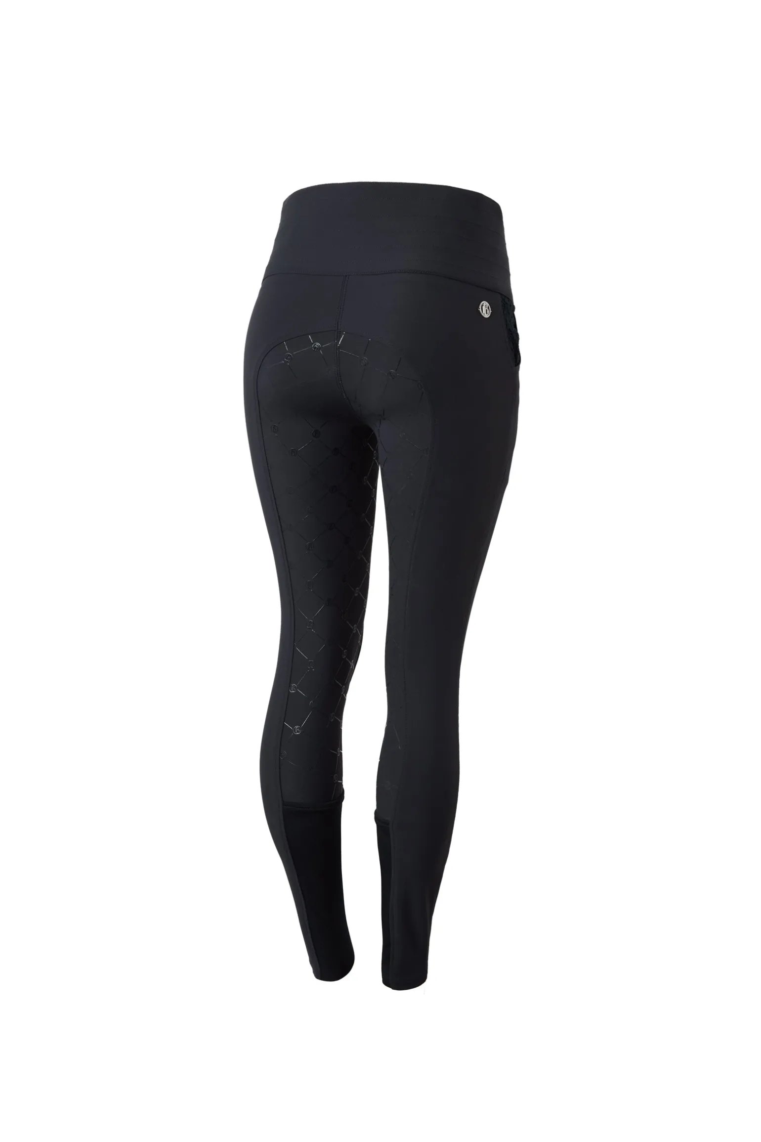 Natalia Damen Reithose mit Spitzentaschen