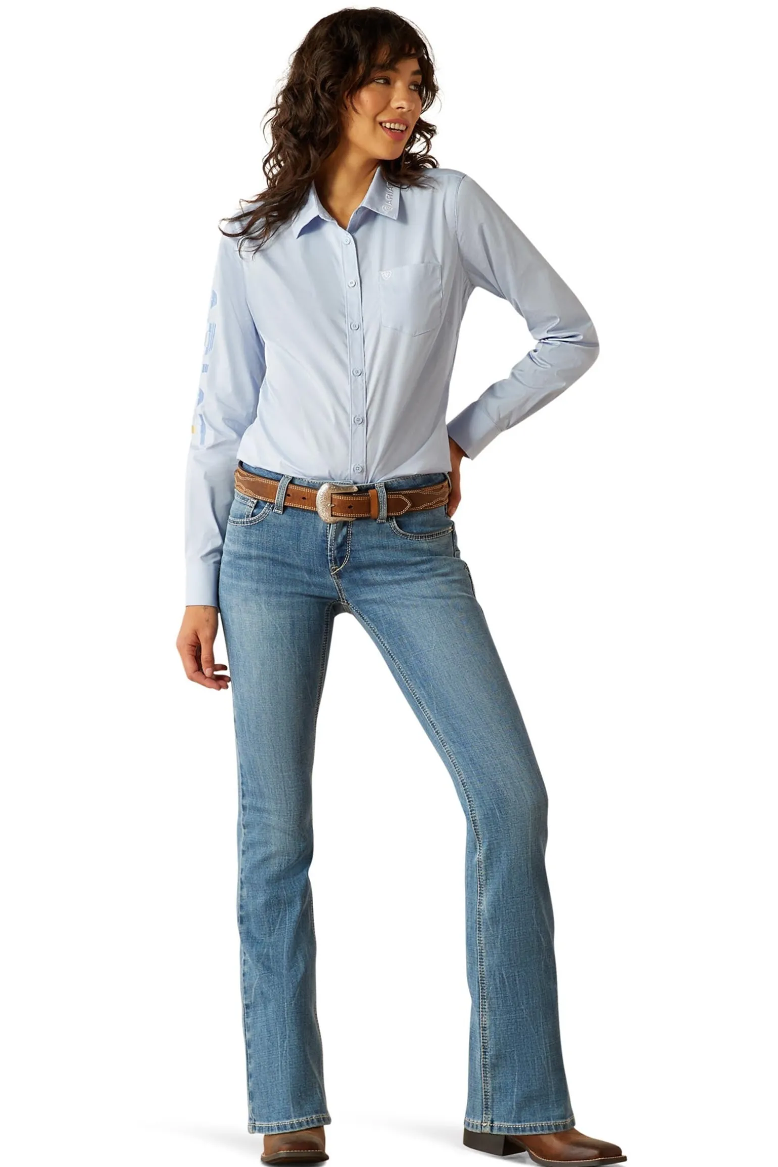 Naz Perfect Rise Damen Bootcut Jeans