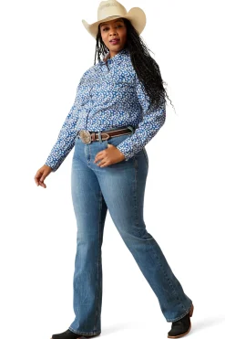 Naz Perfect Rise Damen Bootcut Jeans