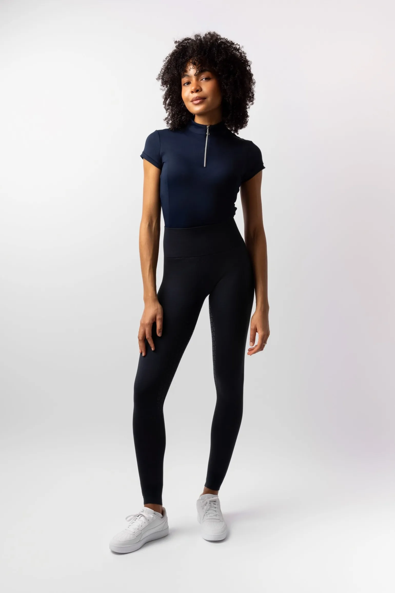 Nessa Nahtlose Vollbesatz Scrunch Reitleggings