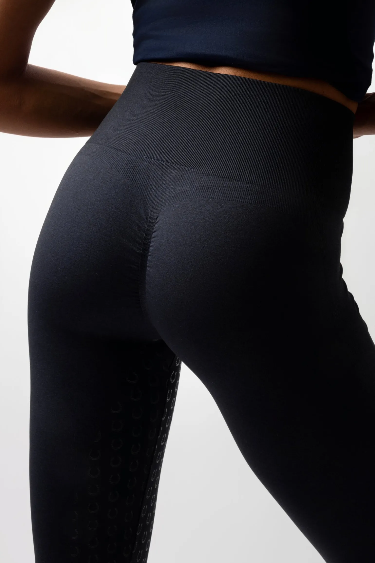 Nessa Nahtlose Vollbesatz Scrunch Reitleggings