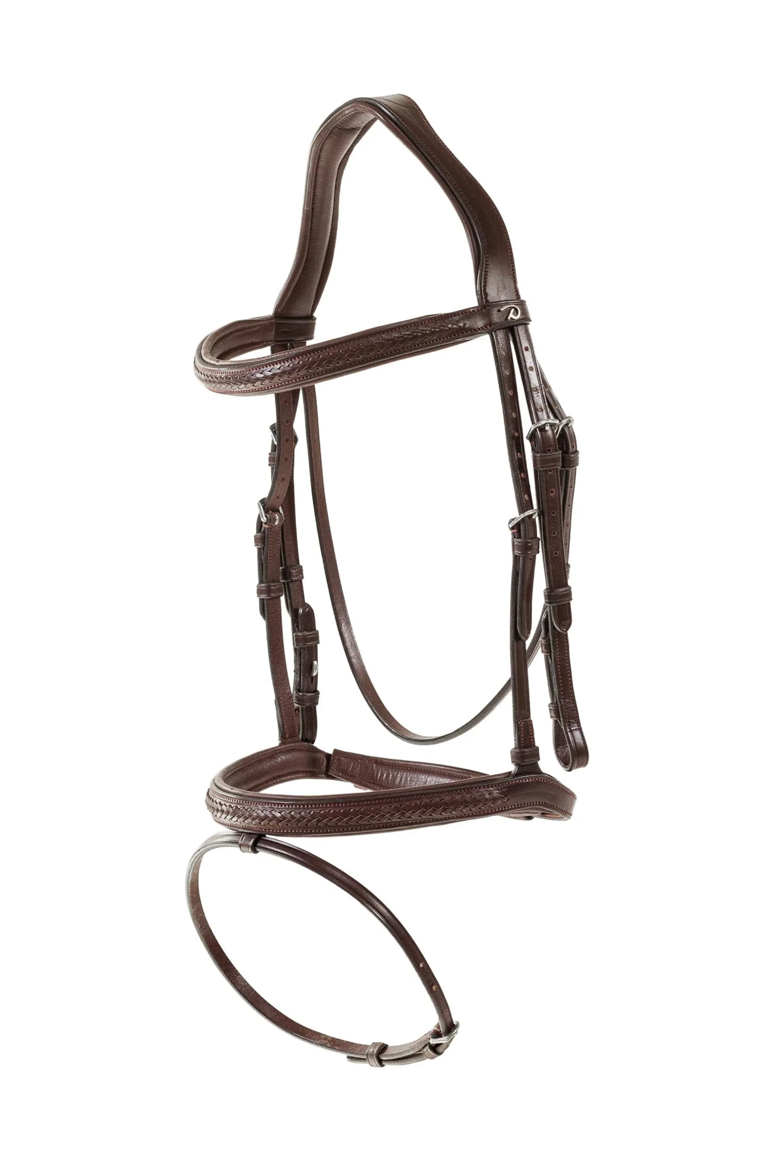 New English kombinierte Trense mit Flechtdetails