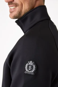 Nicolas Herren Funktionssweatshirt mit Reißverschlusstaschen