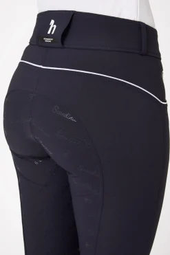 Nordic Performance Damen-Vollbesatzreithose mit Silikongrip, UPF 50+