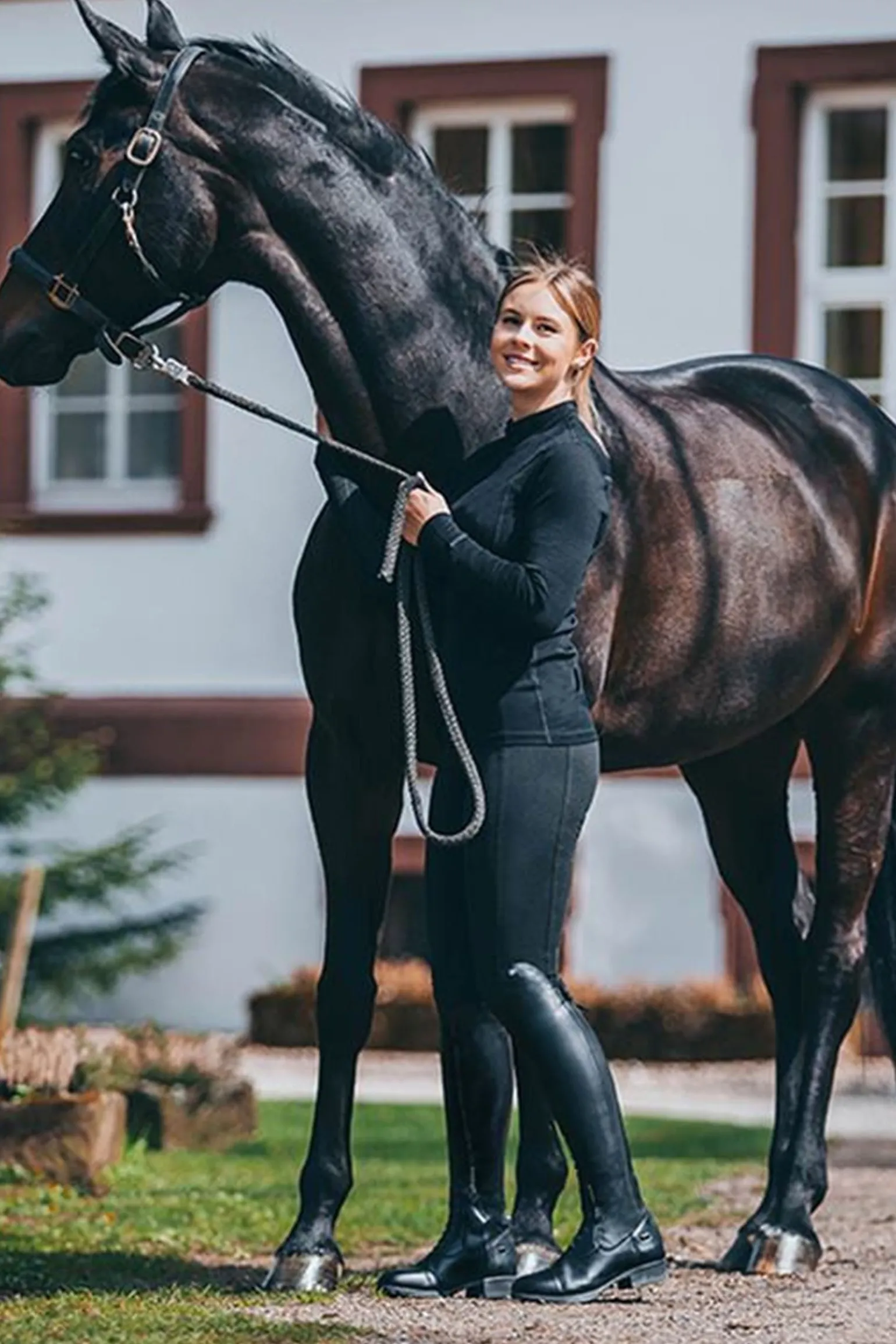 Nova Vegan Hohe Reitstiefel