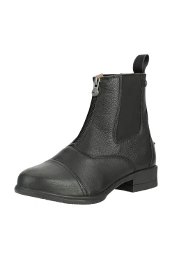 Nova Vegan Reitstiefeletten mit Reißverschluss vorne