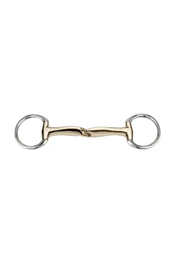 Novocontact Olivenkopfgebiss 14 mm einfach gebrochen Sensogan mit D-förmigen Ringen