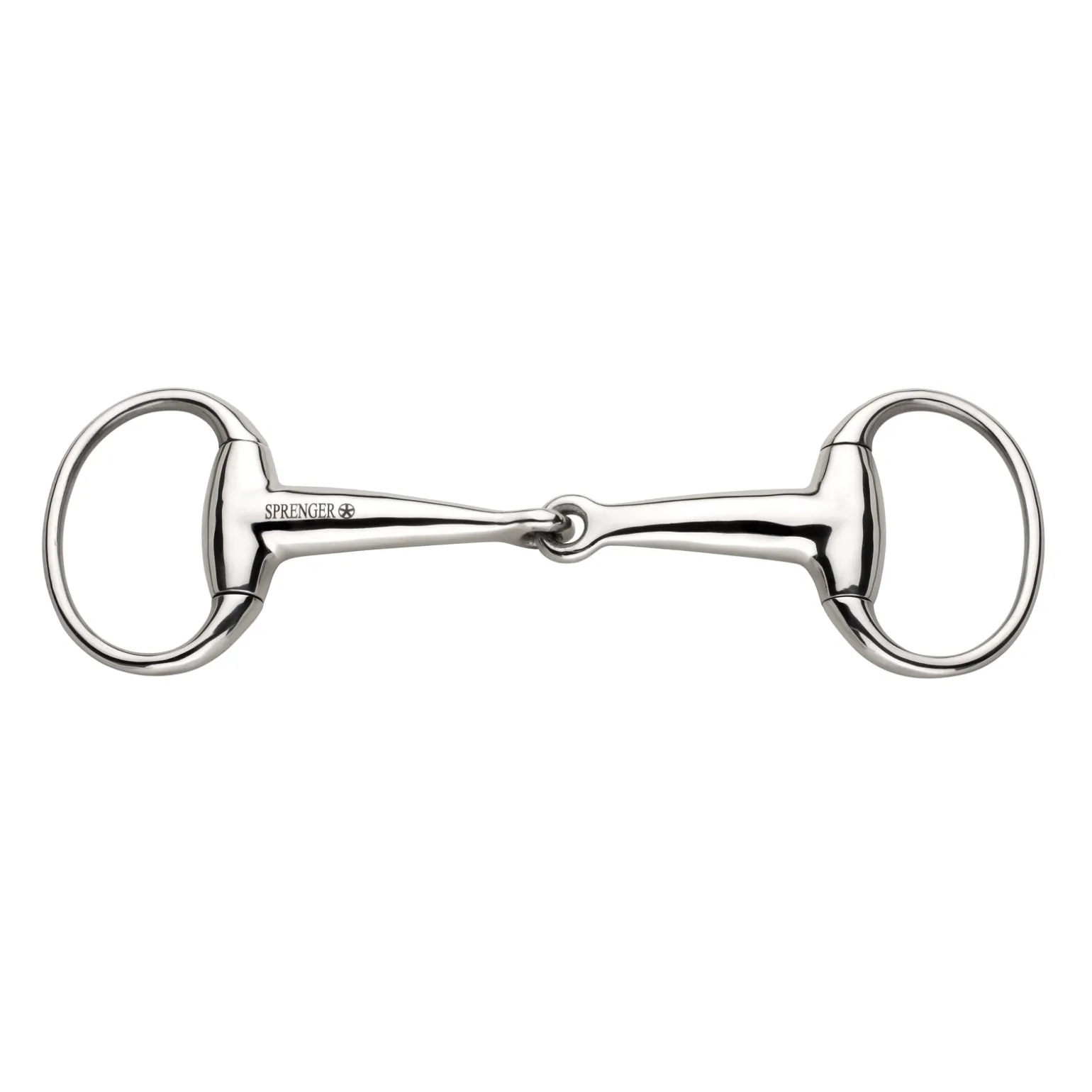 Olivenkopfgebiss, hohles Mundstück, Edelstahl