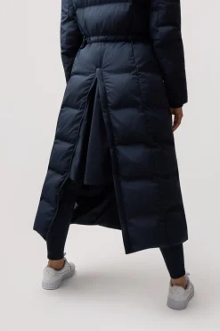 Paloma Damen langer wattierter Mantel