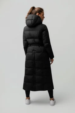 Paloma Damen langer wattierter Mantel