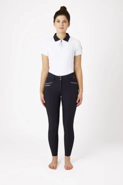 Patricia Damen Vollbesatzreithose mit Silikon-Grip und schmeichelhafter Passform