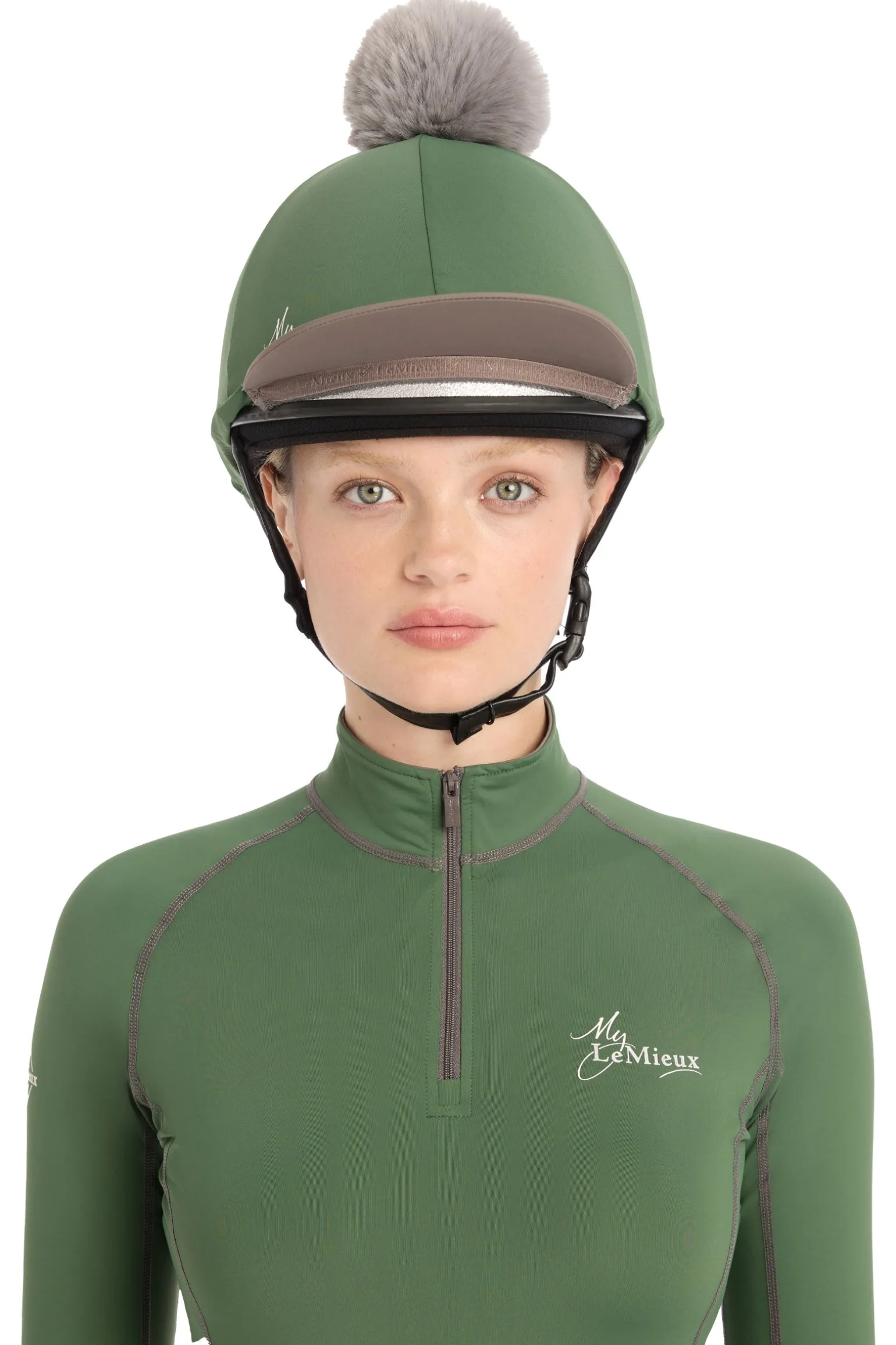 Pom Pom Seide Helmüberzug