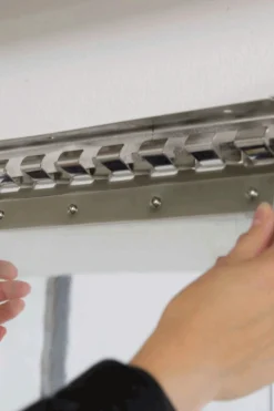 PVC-Streifenvorhang-Set 300, 225 cm