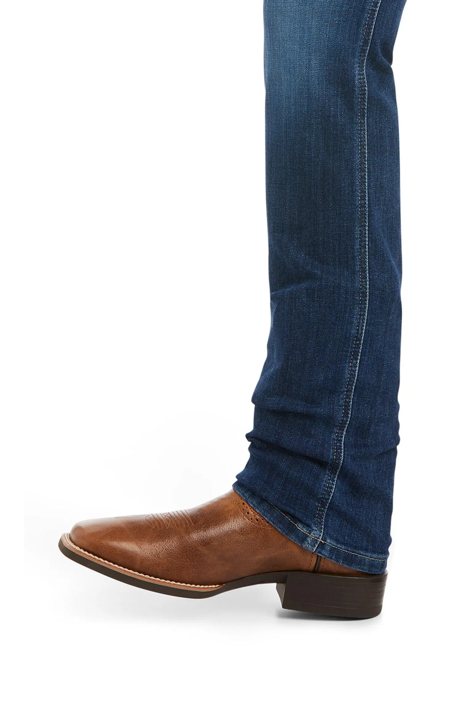 Real PR Abby Straight Reithose mit Vollbesatz in Jeansoptik für Damen