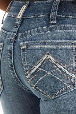 Real Stretch Icon Straight Jeans für Damen