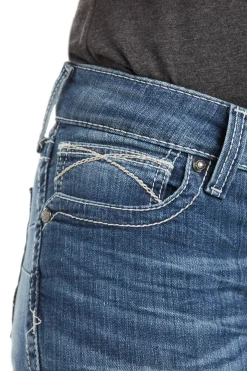 Real Stretch Icon Straight Jeans für Damen