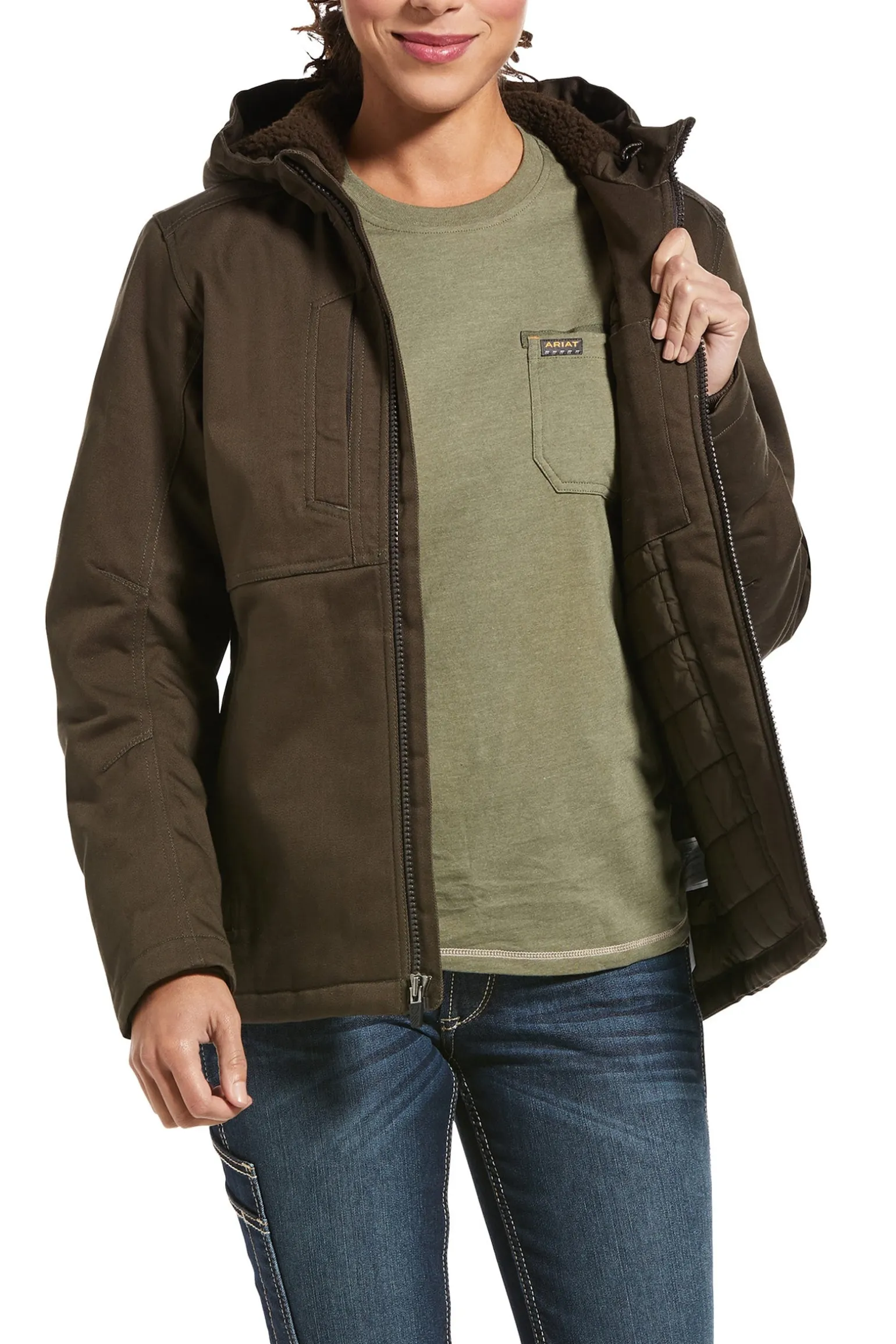 Rebar DuraCanvas gefütterte Damenjacke