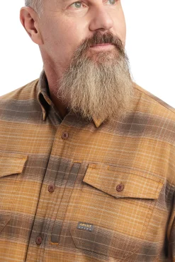 Rebar Flannel DuraStretch Herren Arbeitshemd